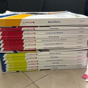 MKSAP 19 ACP Part A and B and Board Basic collection